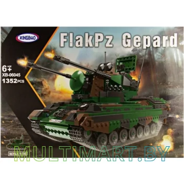 Конструктор XingBao Military XB-06045 Зенитная самоходная установка FlakPz Gepard